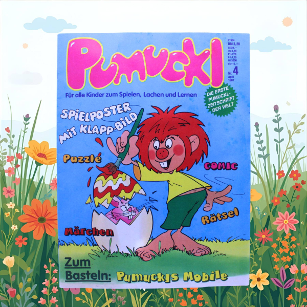 Pumuckl - die erste Pumuckl Zeitschrift der Welt - Bastel & Comic Magazin Nr. 4 (1987)